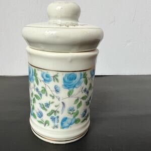 Vintage Ceramic Richard Jar With Lid Made In Japan 4”H By 2.25”W